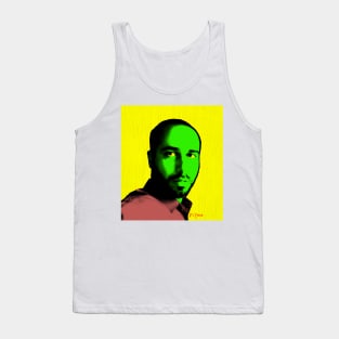 SEXY FUNNY ALIEN BOY - Pop art colors - Alien Tank Top